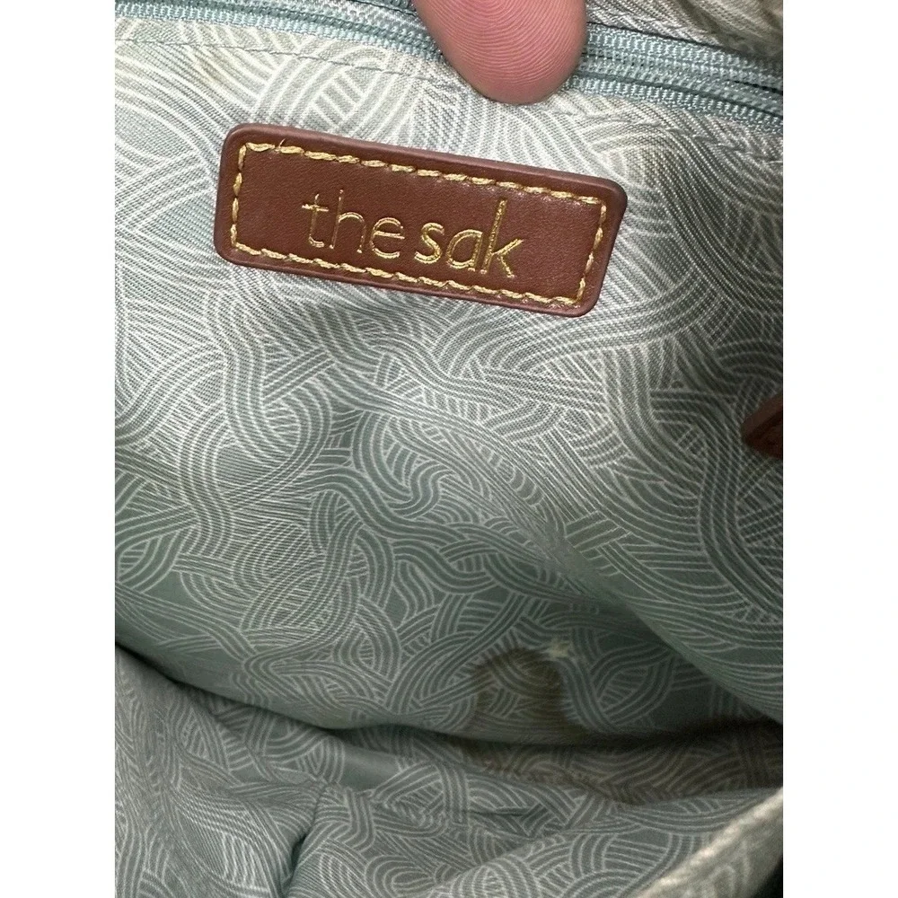 The Sak Reseda Crossbody Bag‎ Black Tooled Embossed Leather / Women's One Size